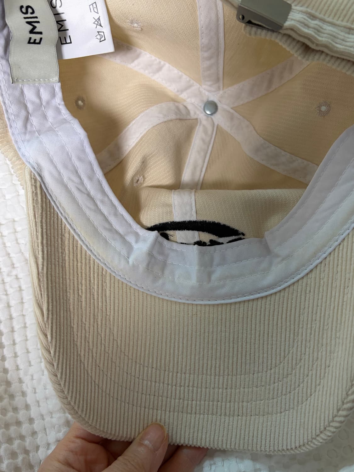 이미스 코듀로이캡 상품이미지2