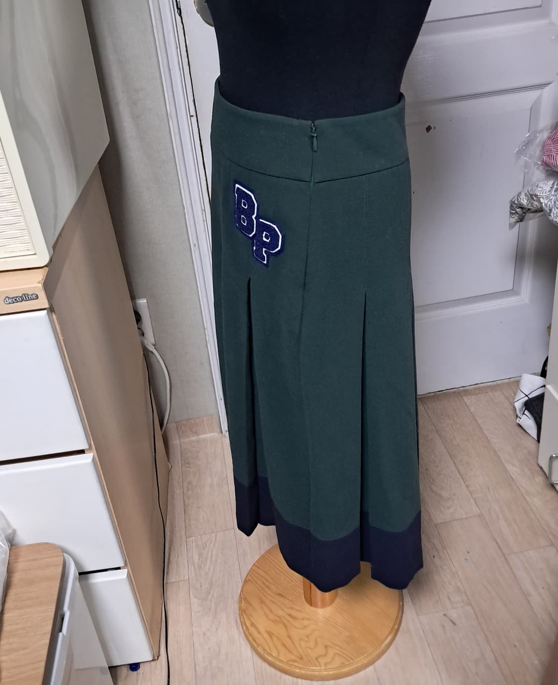 빈폴 X정예솔콜라보 골프 플리츠 스커트 25(21년 제품) 상품이미지2