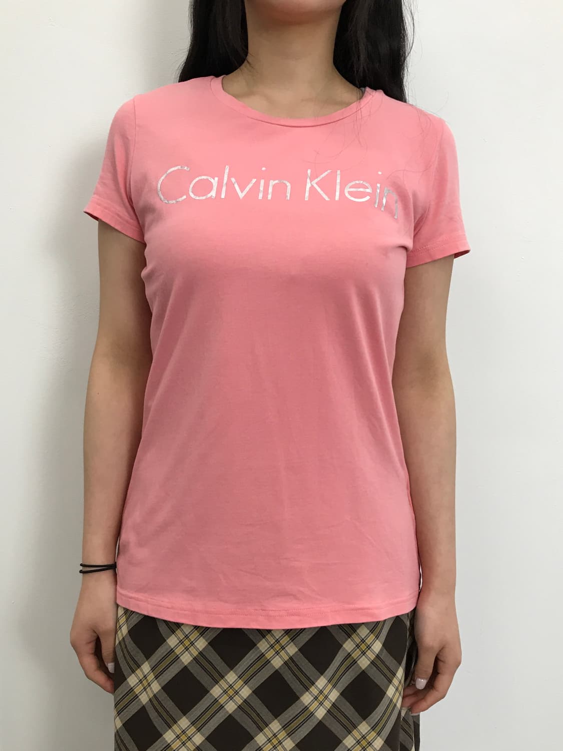 Calvin Klein Pink Short Sleeve T-Shirts 상품이미지2