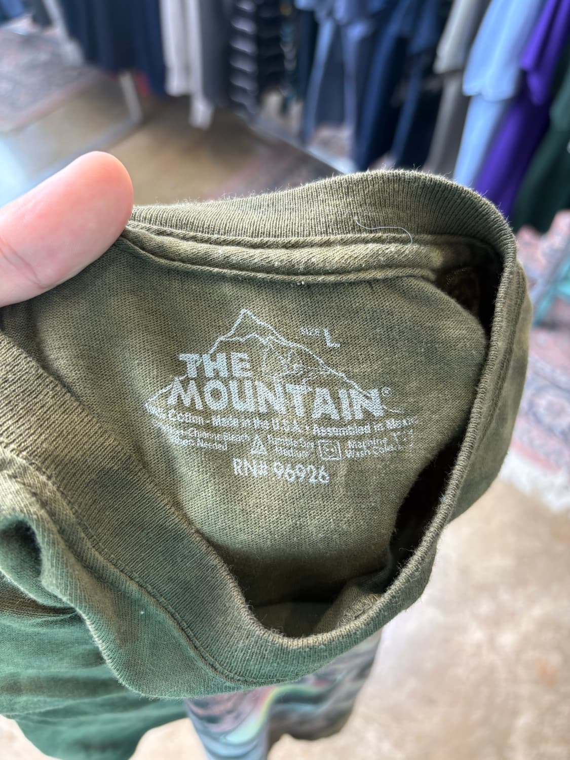 The Mountain 빅 페이스 빈티지 티셔츠 상품이미지4