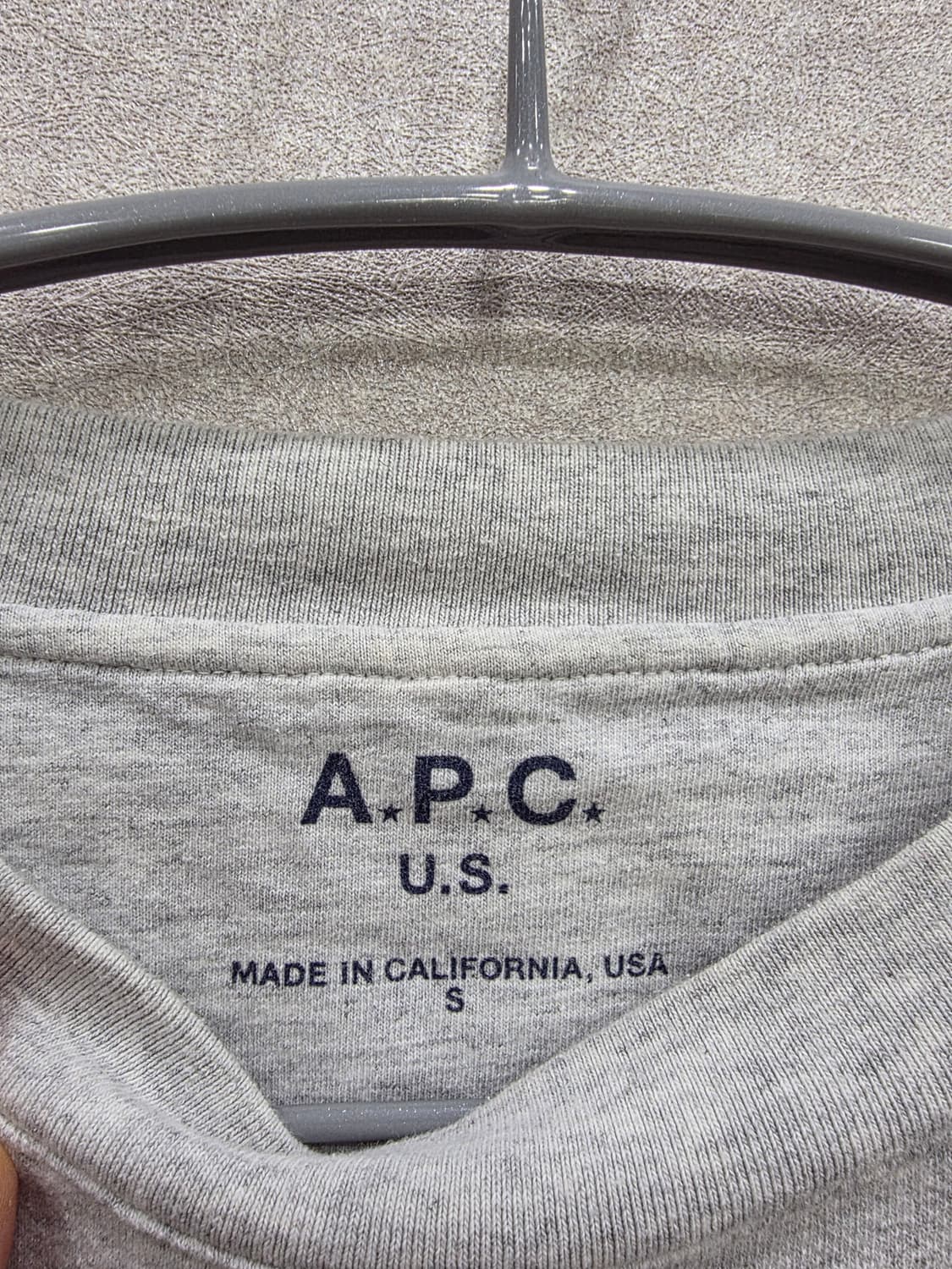 아페쎄 A.P.C. 로고 맨투맨 상품이미지3