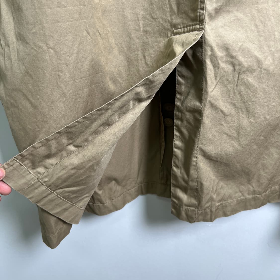 폴로 랄프로렌 베이지 발마칸 코트 L 상품이미지6