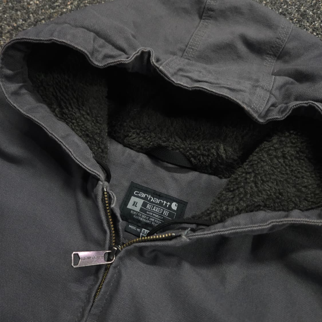 칼하트 og 엑티브 이너 플리스 워크 자켓 (XL) 상품이미지4