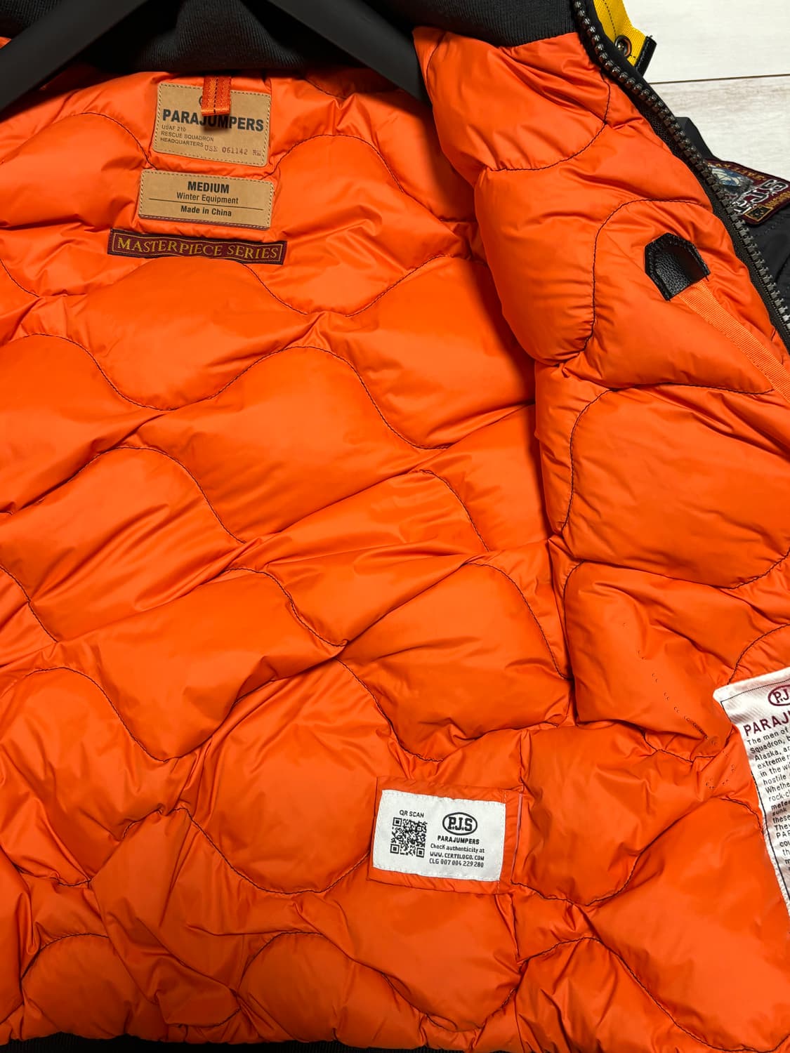 파라점퍼스 마스터피스 봄버자켓 상품이미지4