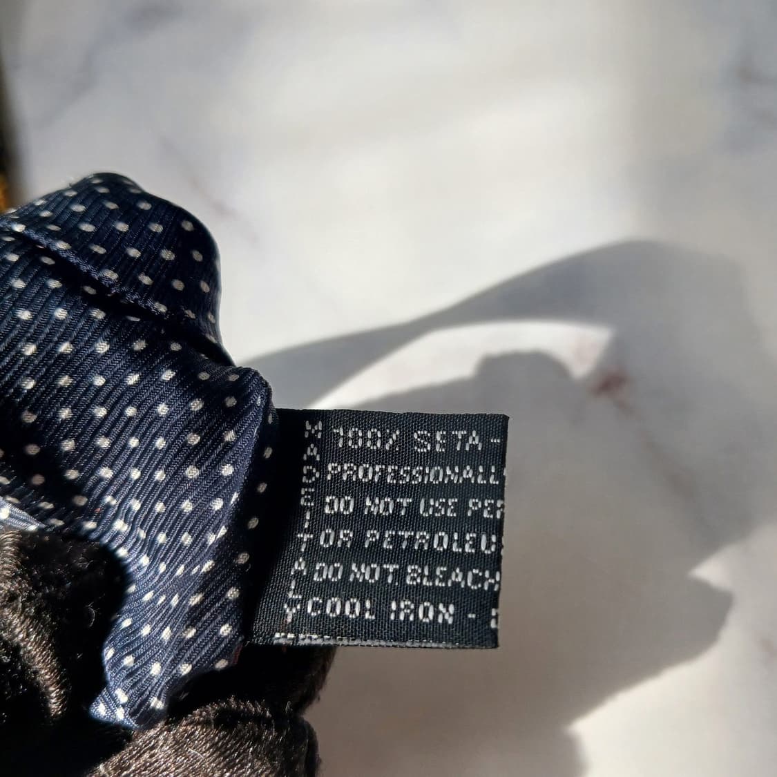 베르사체 실크 메두사 올오버 패턴 넥타이 9.7cm A등급 a19711 상품이미지9