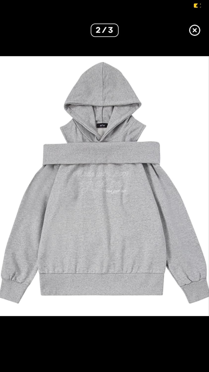 애즈온 키코 스웻 후드티 ason kiko sweatshirt 상품이미지3