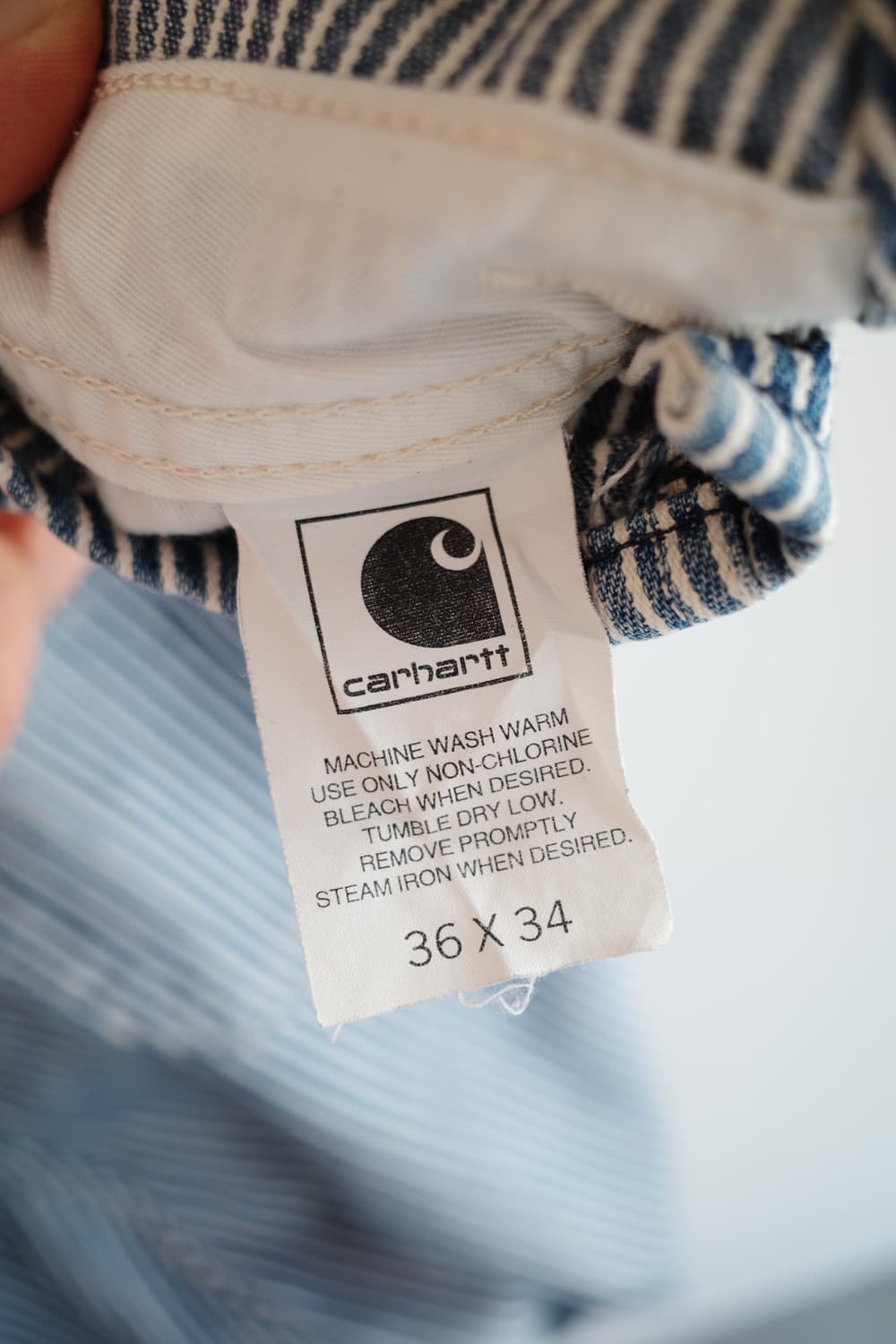 Carhartt 칼하트 히코리 오버올  상품이미지6