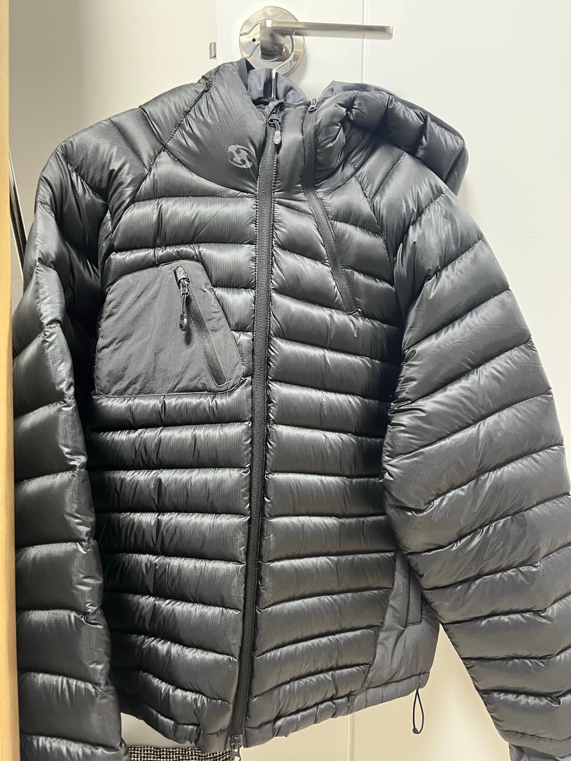 산산기어 패널드 푸퍼 자켓 상품이미지1