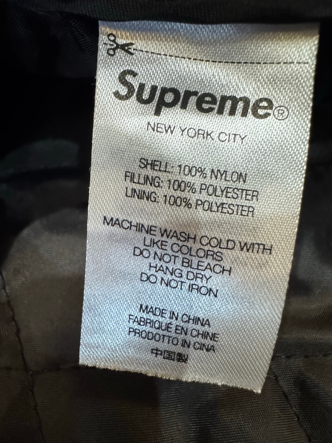 [XL] 슈프림 나일론 필드 셔츠 블랙 상품이미지9