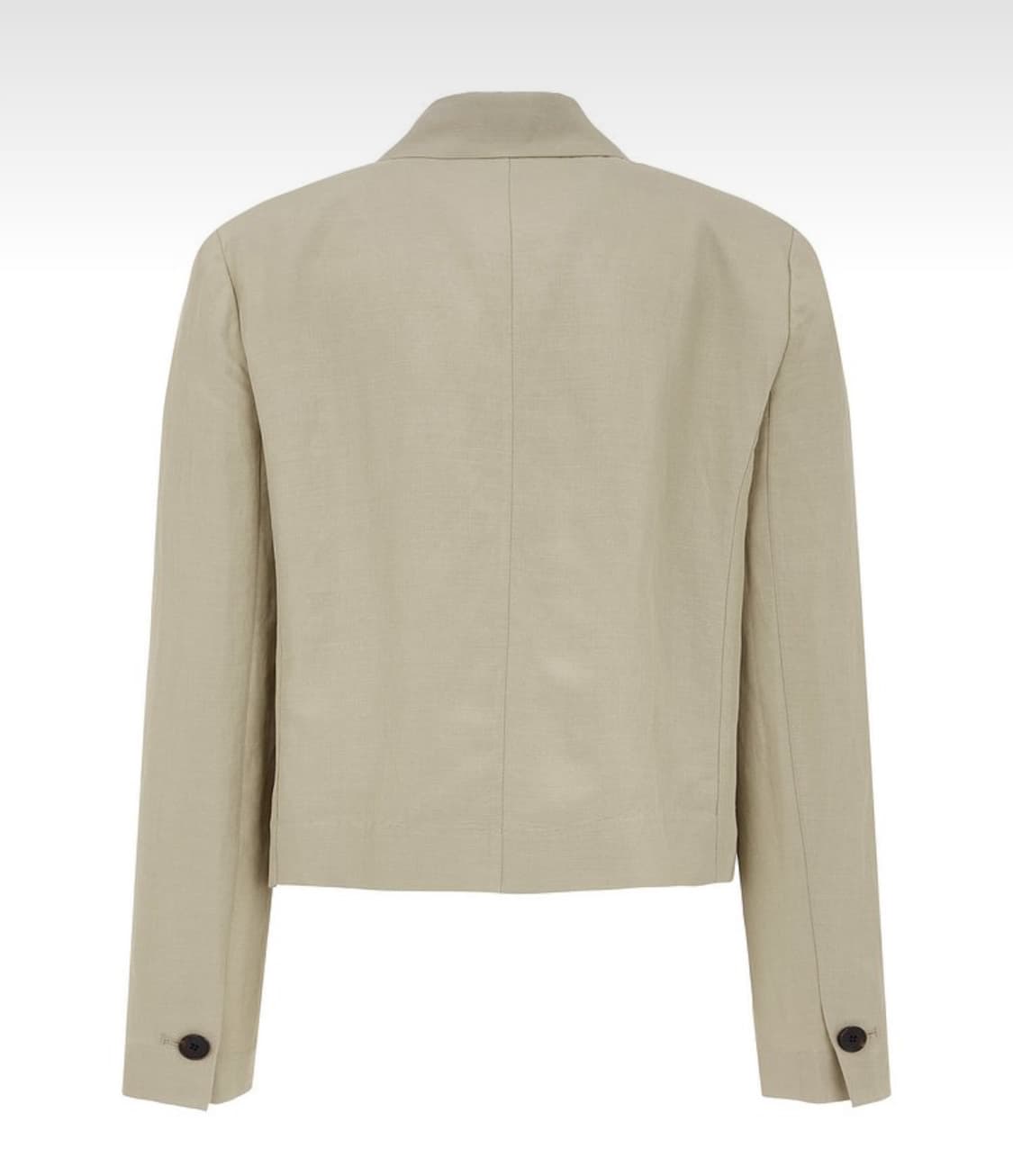 [Studio Tomboy]스튜디오톰보이 크롭 원버튼자켓(라이트베이지) 상품이미지2