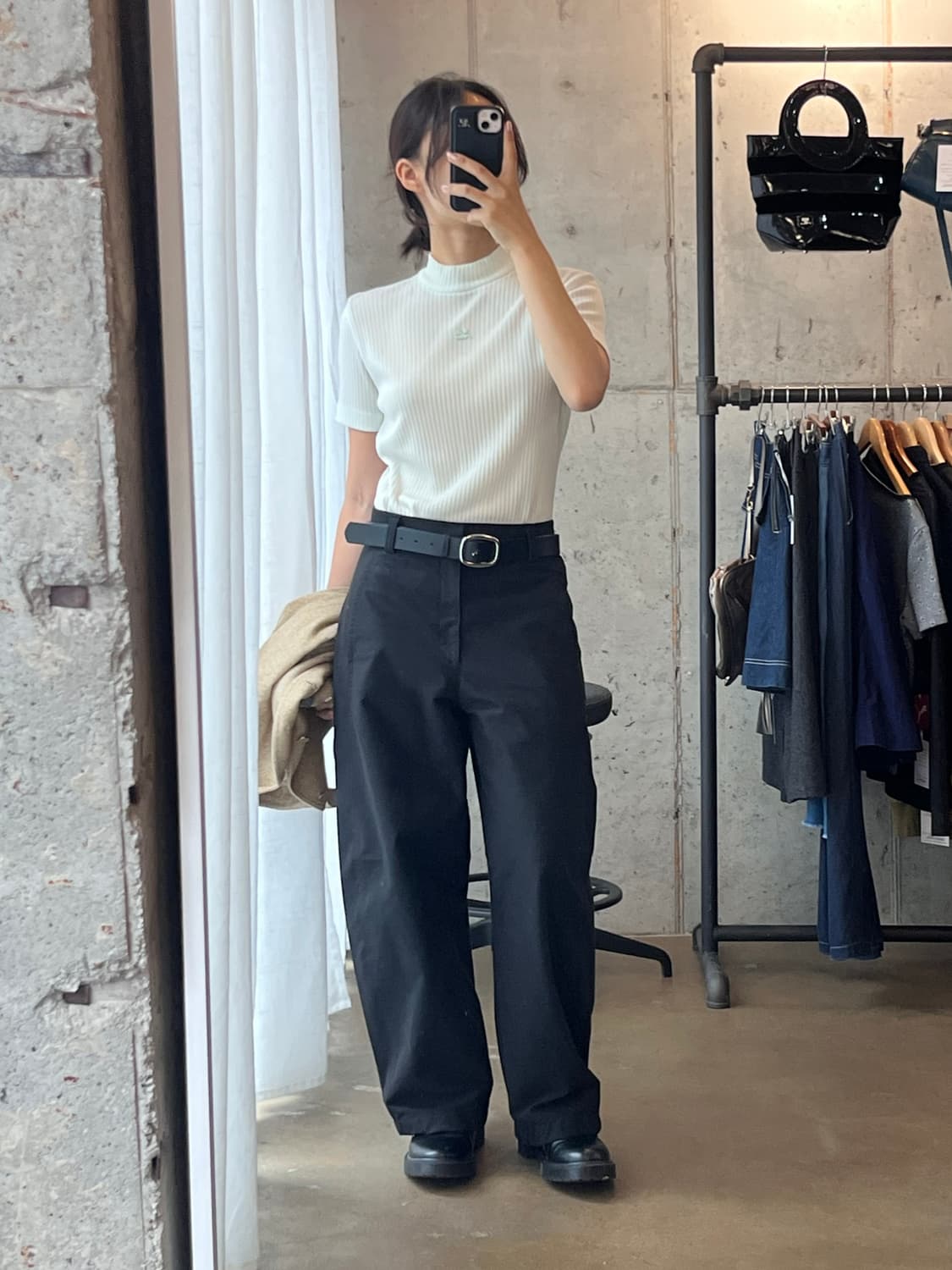00s 꾸레쥬 로고 탑  상품이미지3