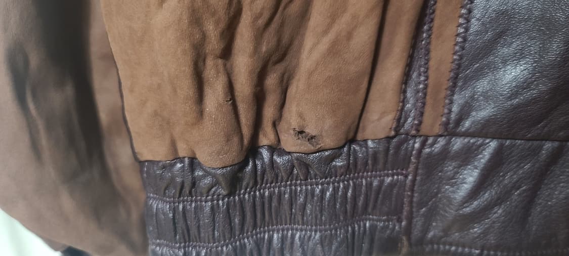 PIERRE BALMAIN 피에르 발망 90s 레트로 클래식 양가죽 봄버 상품이미지10