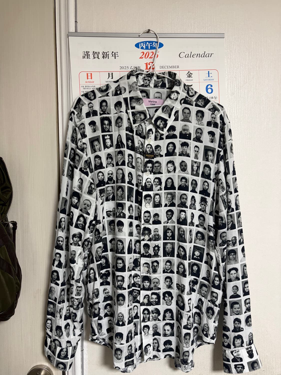 martine rose 포토 프린트 셔츠 s 새상품 상품이미지1