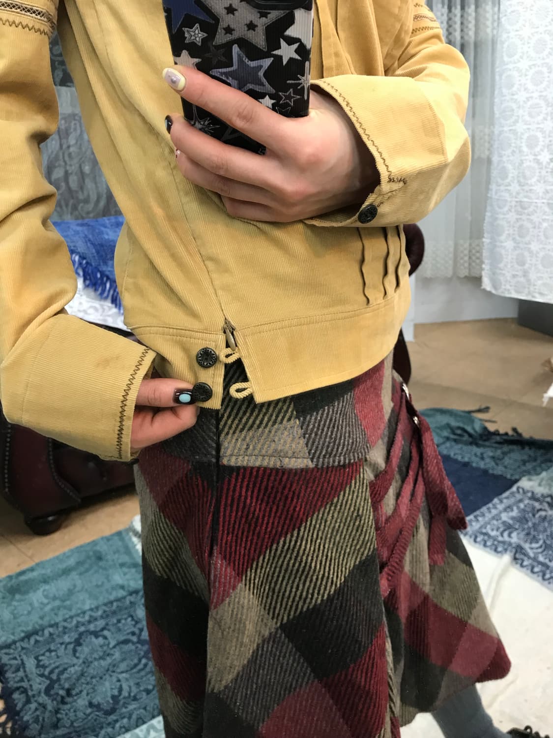 Aenoc 빈티지 여성 골덴 셔츠  상품이미지3