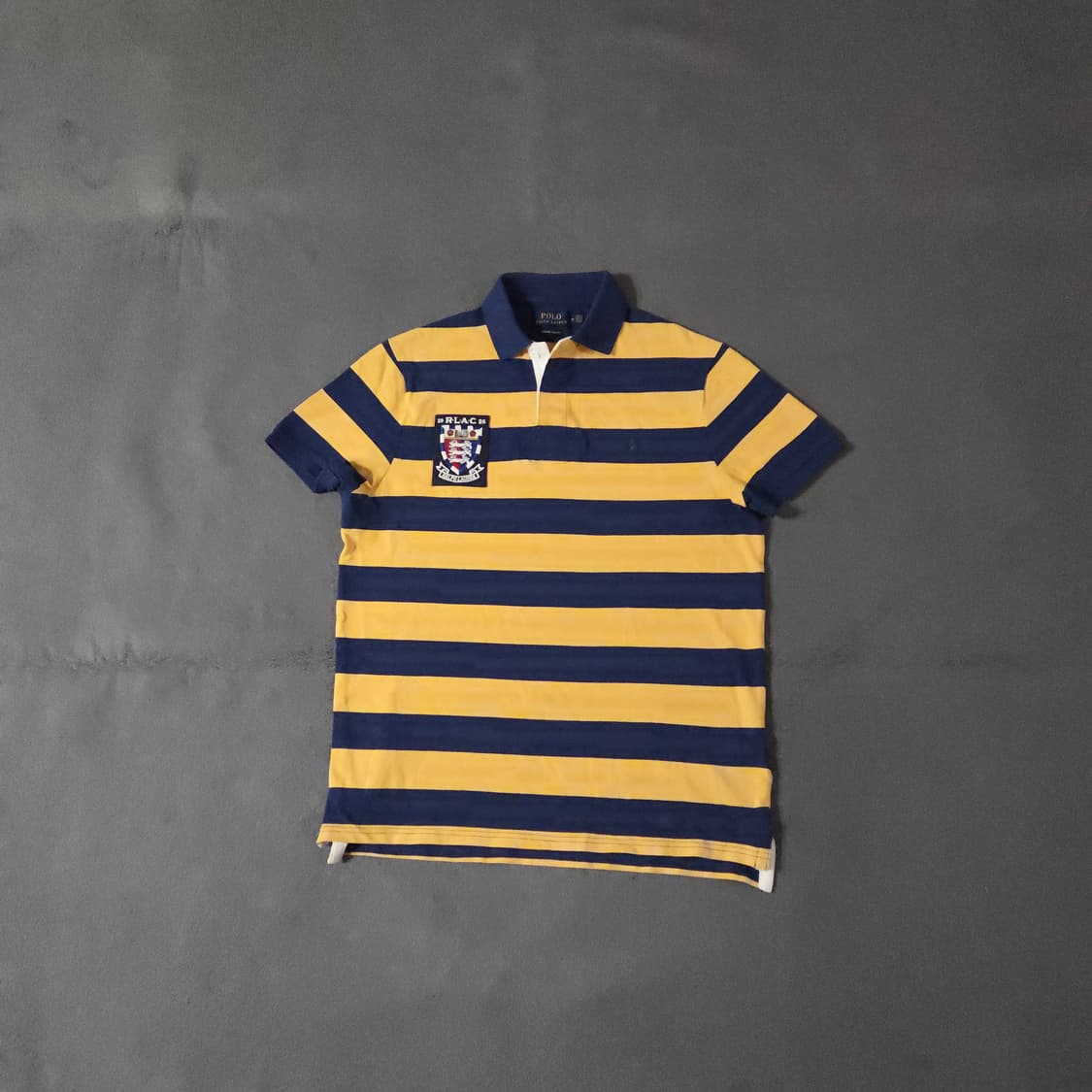 폴로 스트라이프 럭비 반팔 티셔츠 M 커스텀핏 상품이미지2