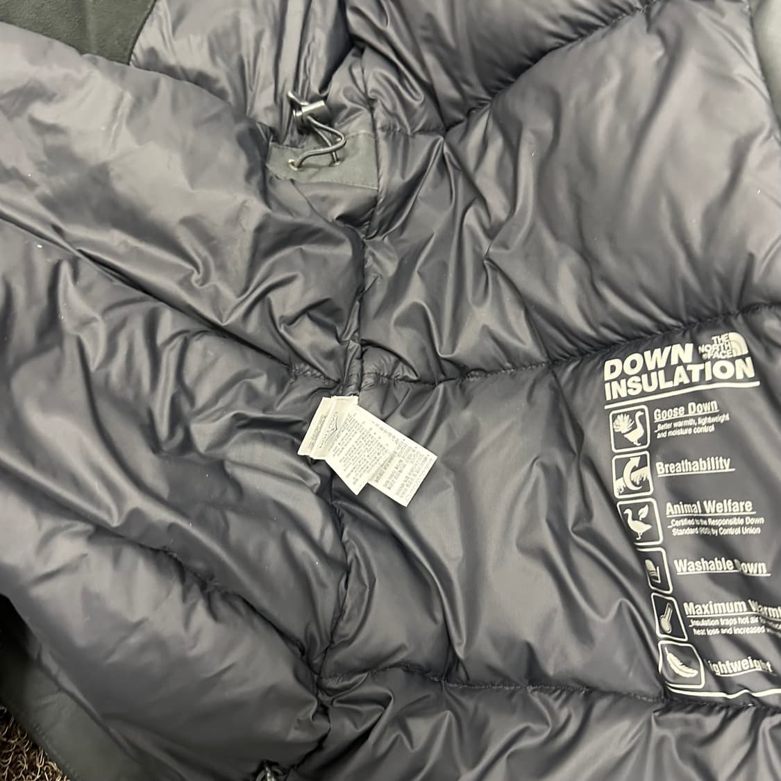 노스페이스 여성 구스다운 롱패딩 90(M) 상품이미지8
