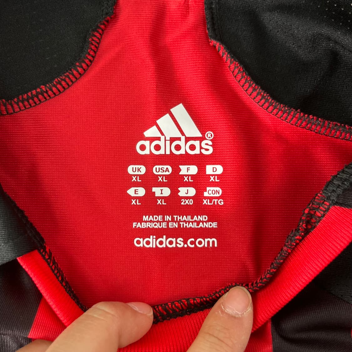 105 아디다스 07-08 AC밀란 카카 반팔 유니폼 상품이미지4