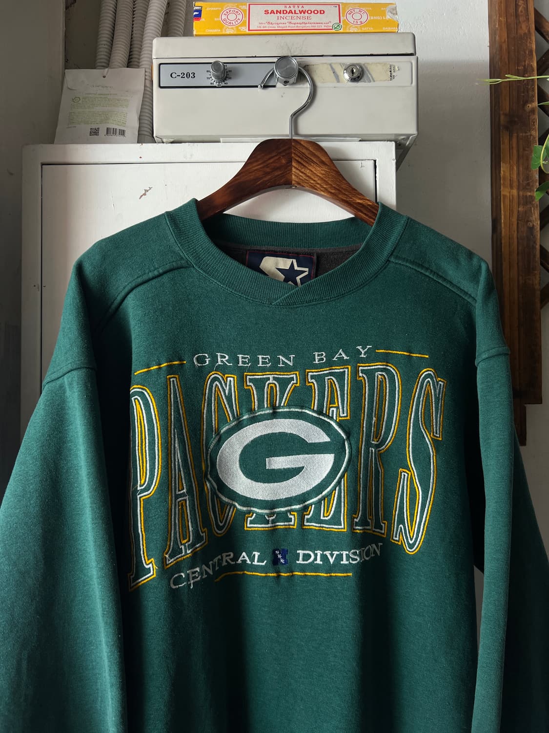 [M]90's 스타터 USA NFL G-PACKERS 스웻셔츠 상품이미지2
