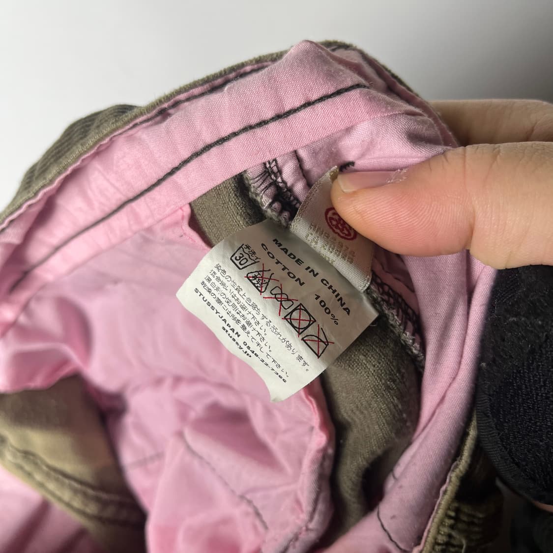 [Stussy] 00's 스투시 재팬 코듀로이 카고팬츠  상품이미지6