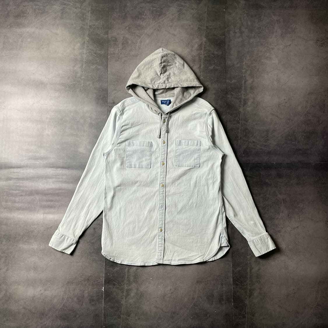 ARIZONA 아리조나 빈티지 코튼 데님 후드 셔츠 A00650 상품이미지1