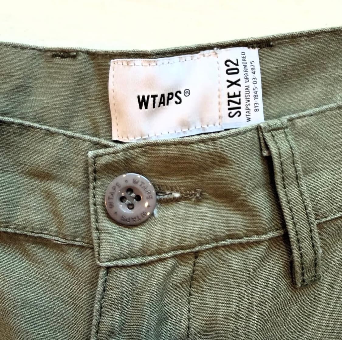 21aw 더블 탭스 트라우저 팬츠 상품이미지8