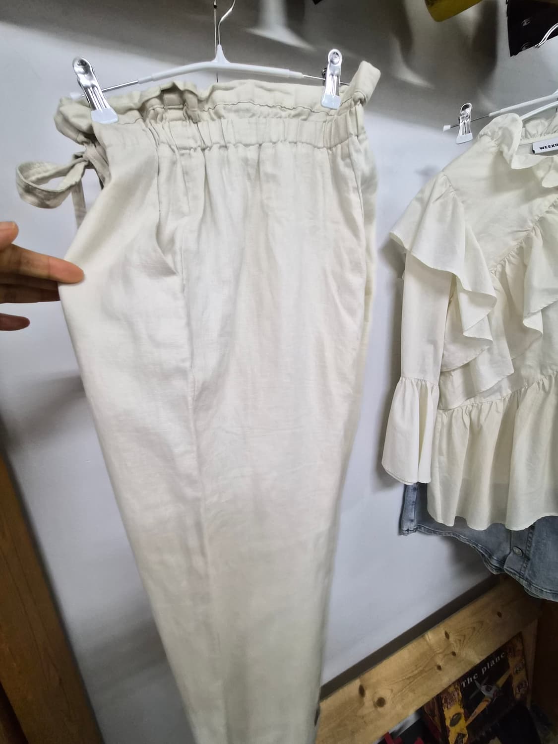 도나카란 린넨 배기팬츠 상품이미지7