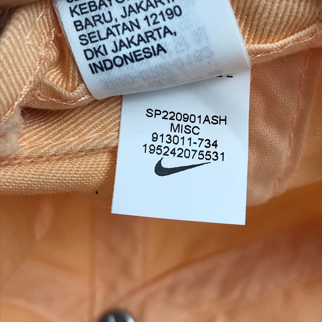 나이키 헤리티지86 볼캡 모자 살구색 오렌지  상품이미지8