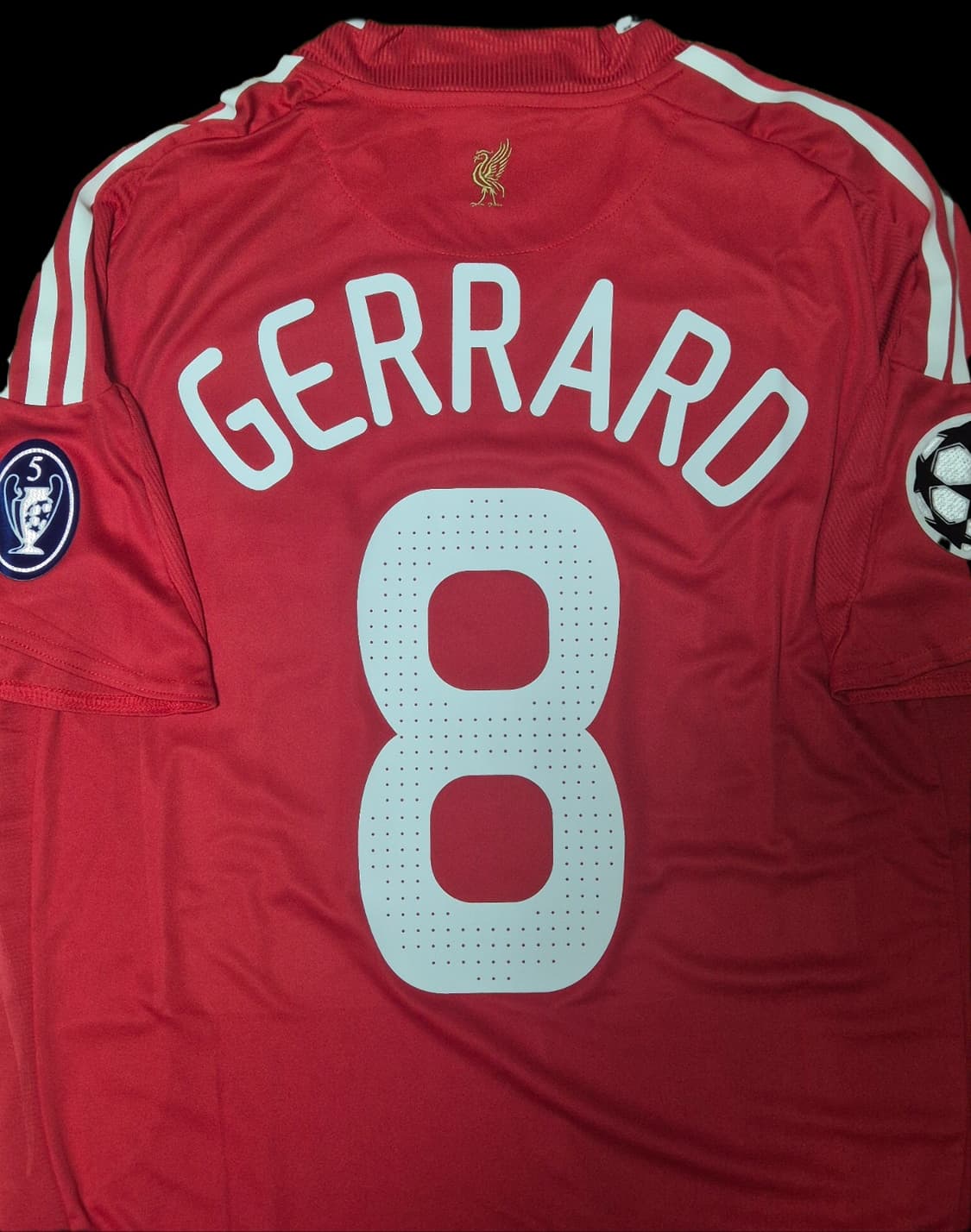 08-10 리버풀 홈킷 스티븐 제라드 레플리카 유니폼 L 상품이미지7