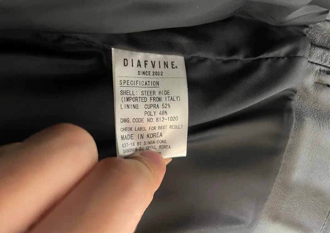 디아프바인 라이더 자켓 상품이미지4