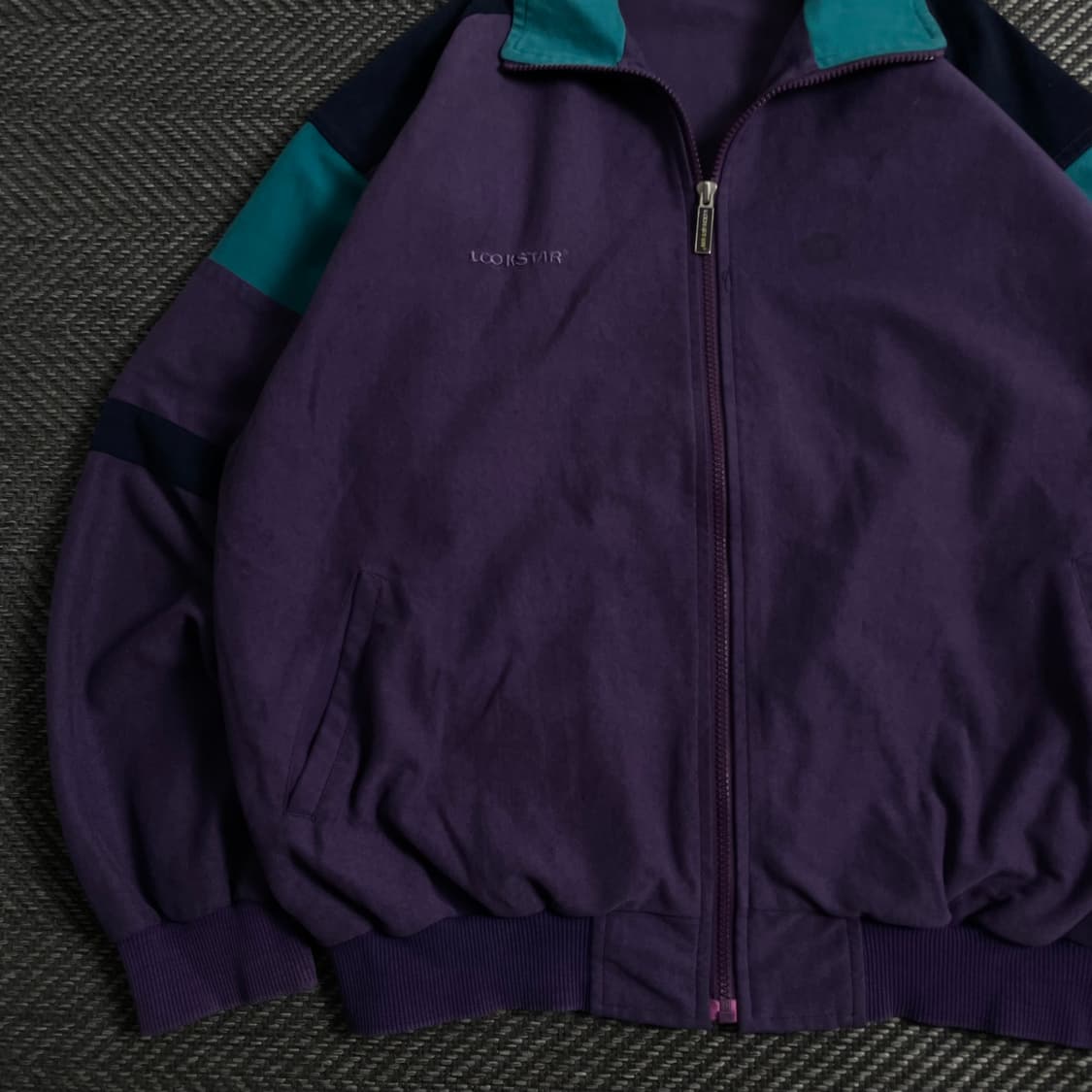 90s Look star 멀티컬러 트랙 자켓y 3859 상품이미지4