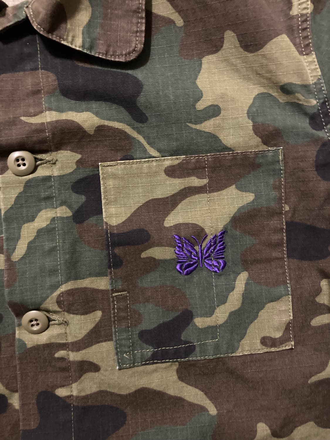 니들스 립스탑 커버올 자켓 s 팝니다 상품이미지2