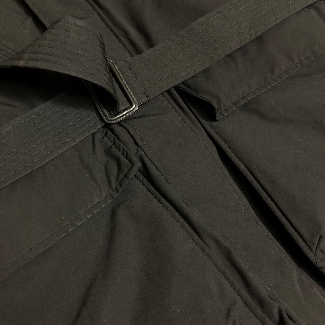 메종미네드 벨트 코트 패딩 L 상품이미지6