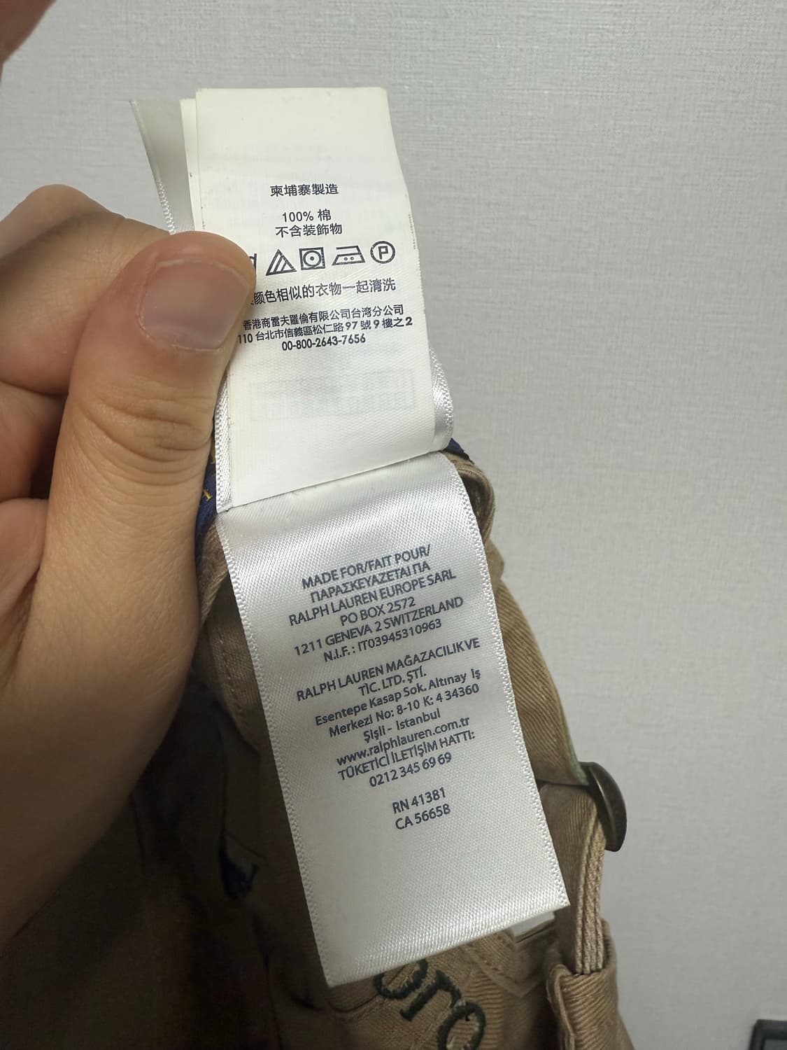 폴로 빈티지 볼캡 상품이미지5