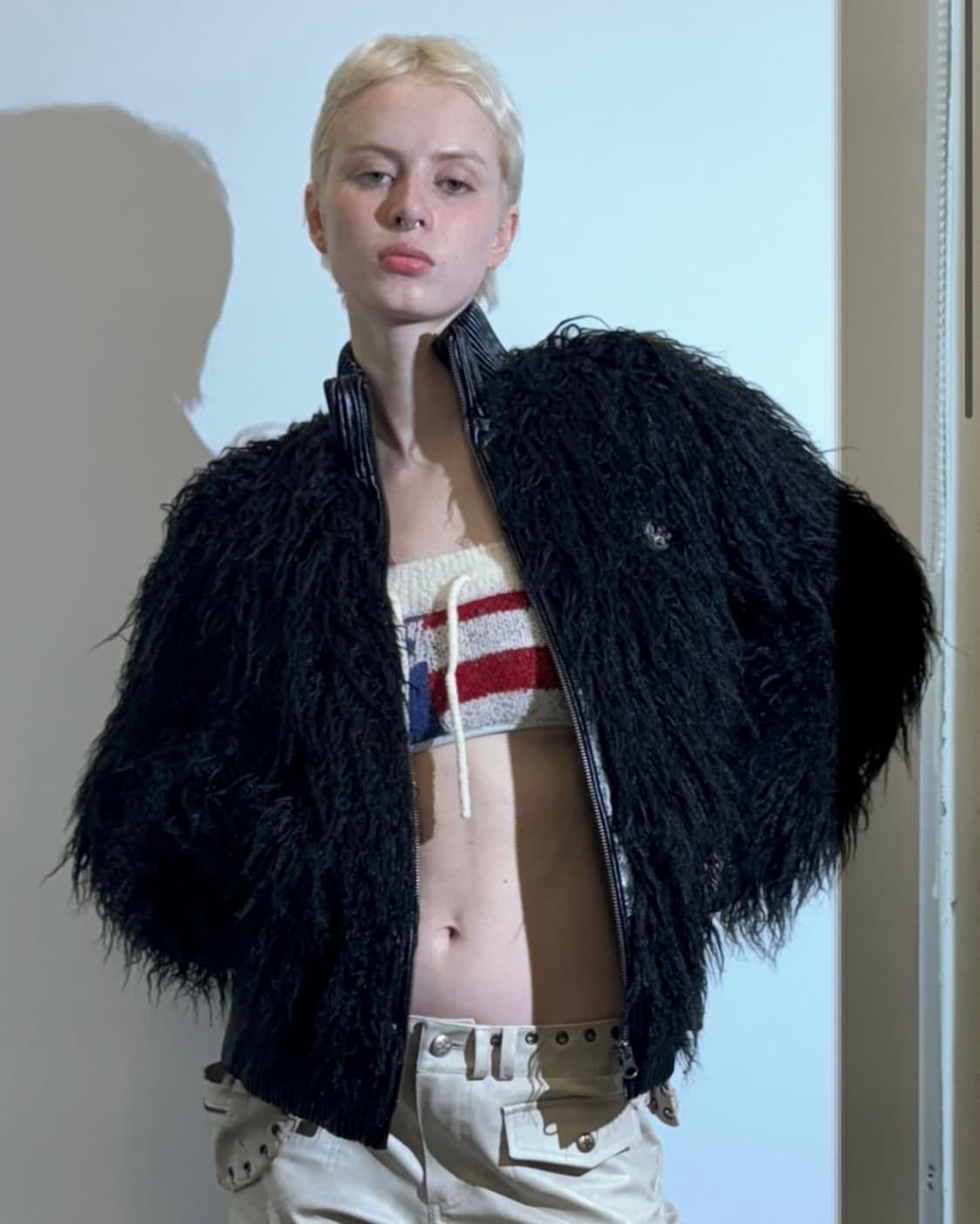 스컬프터 퍼 자켓 상품이미지3