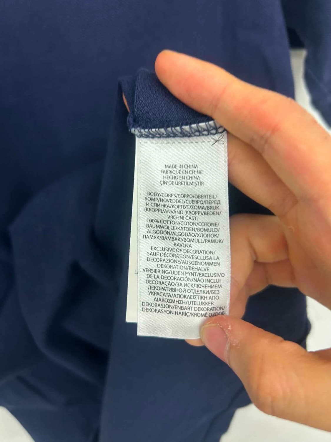 폴로 랄프로렌 현행QR 네이비 pk 반팔 카라티 상품이미지5