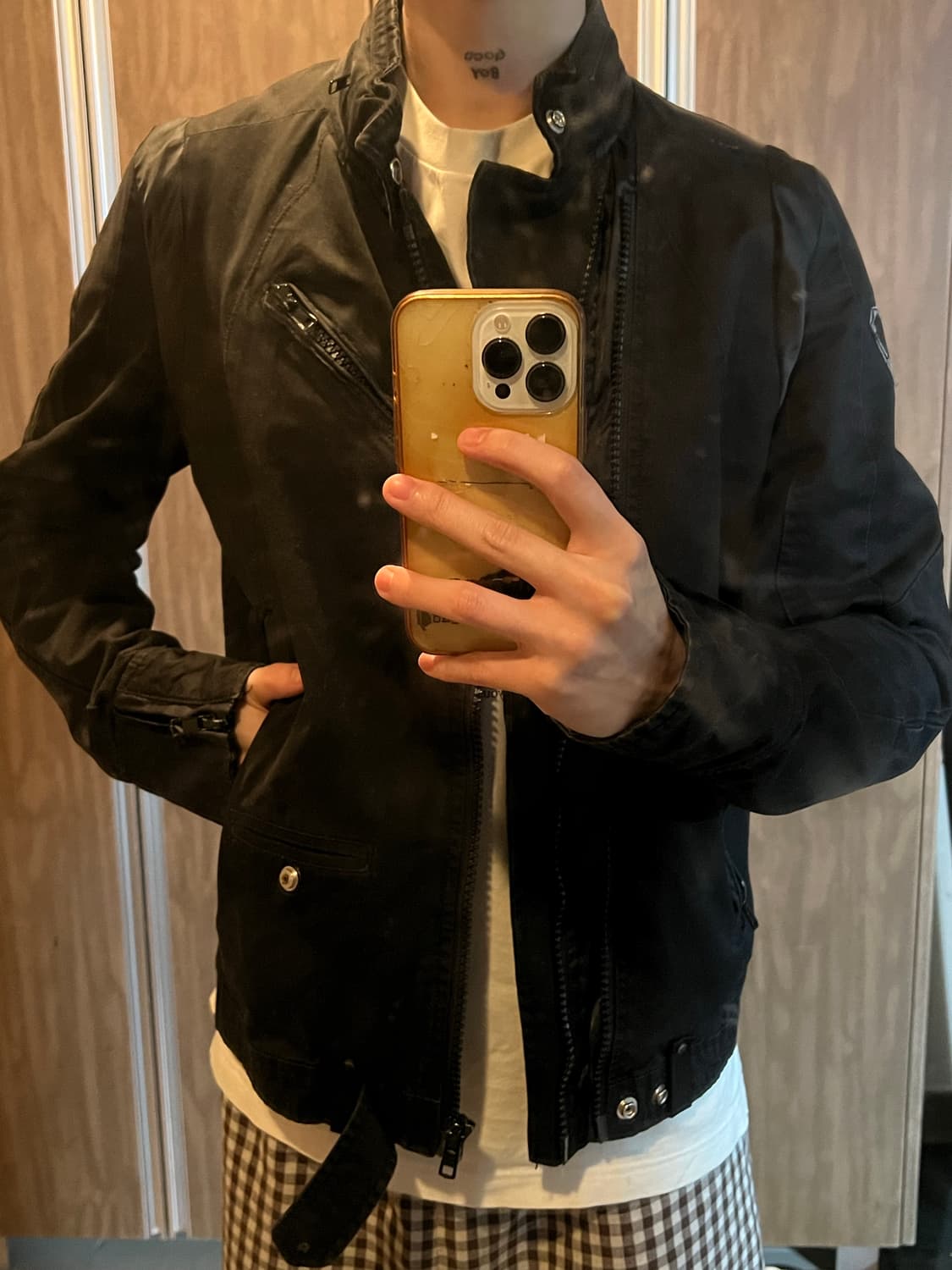 디젤 빈티지 라이더 자켓 상품이미지8