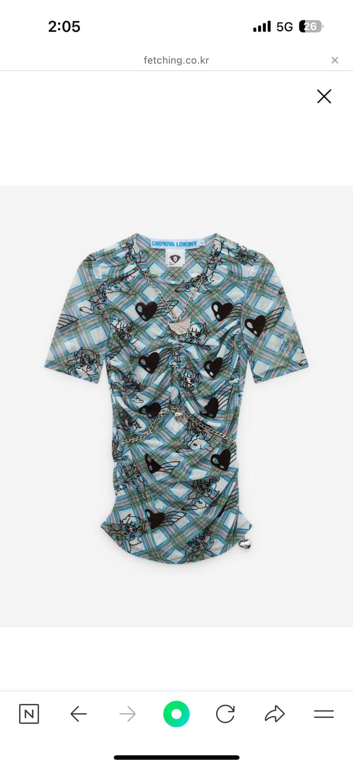 초포바로위나 소닉스케이프 메쉬 반팔 상품이미지1