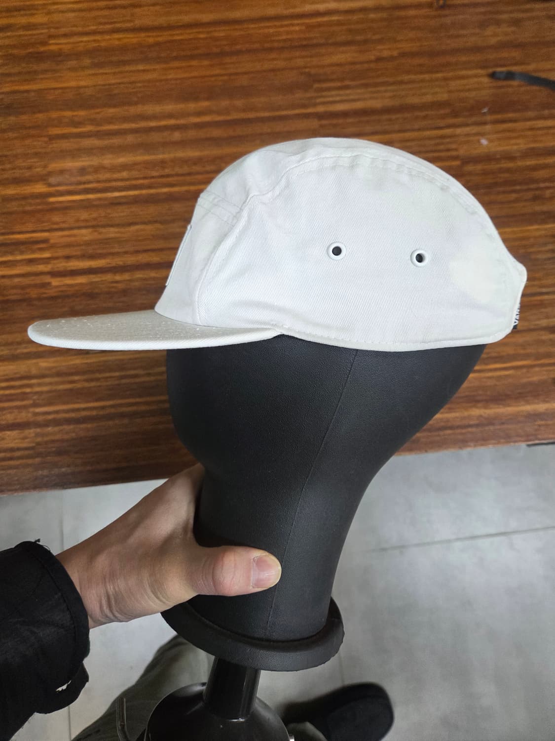 반스 기본로고 캠프캡 모자 프리  상품이미지2