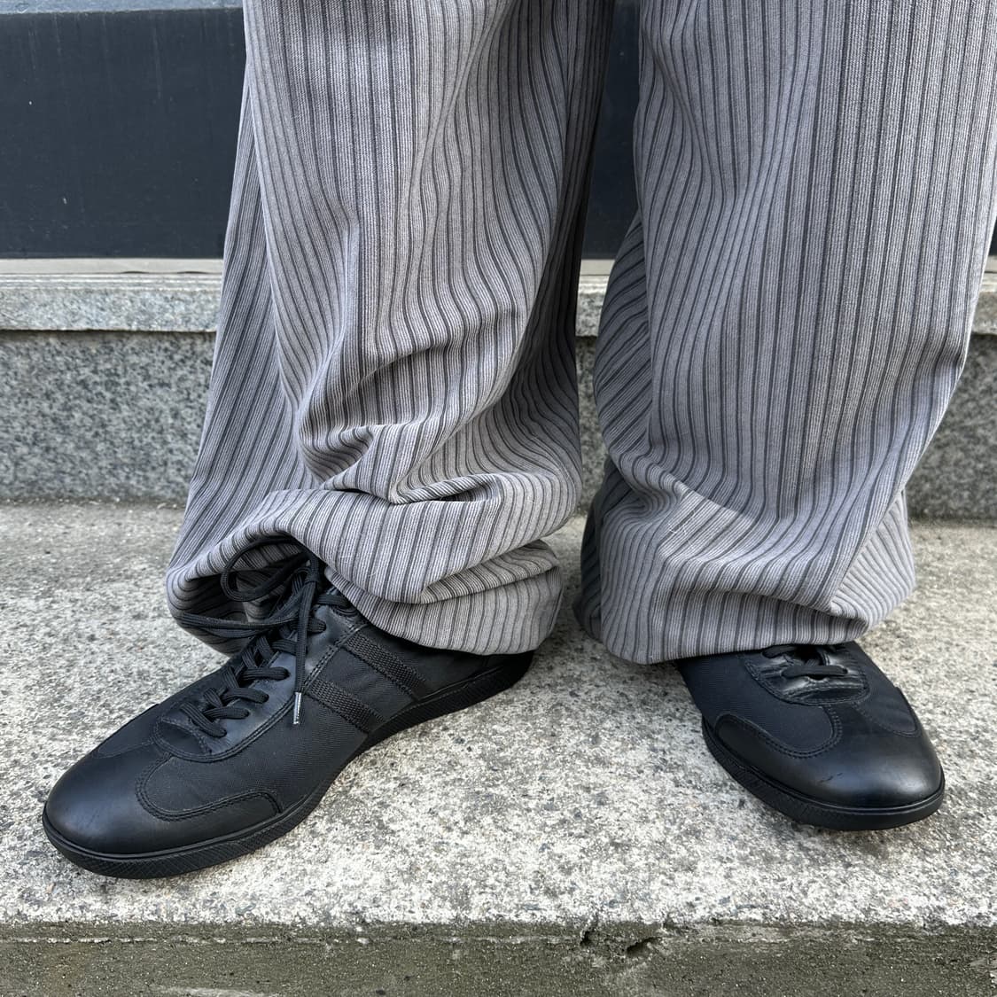 00s 블랙 프라다 스포츠 스니커즈 상품이미지8