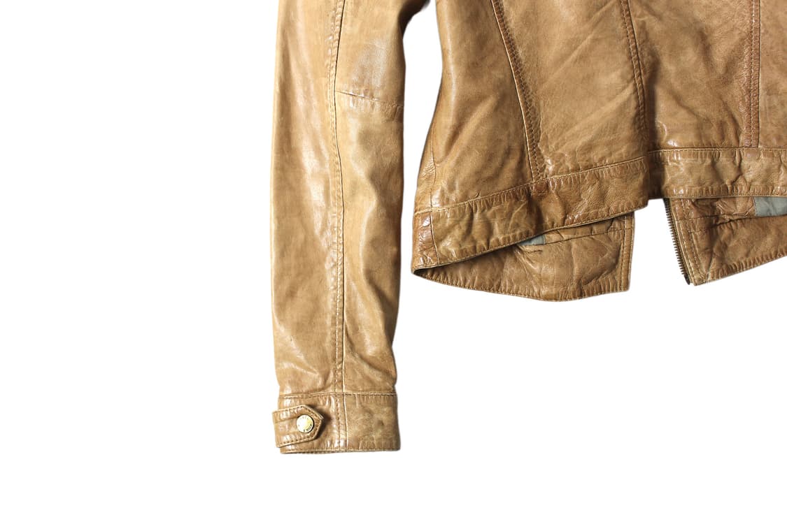 2000s 마이클코어스 카우레더 자켓 상품이미지7