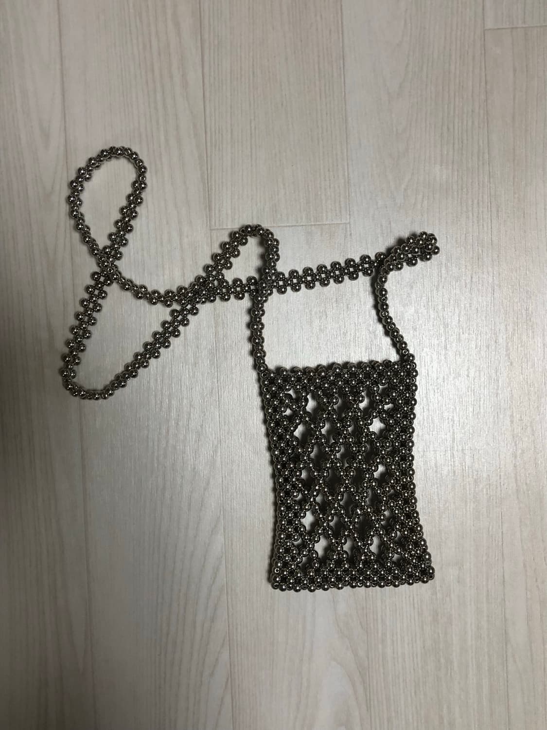 실버 비즈백 상품이미지1