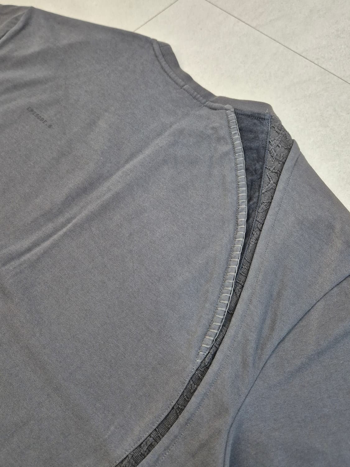 XLIM EP.6 01 T-SHIRT CHARCOAL XL 상품이미지3