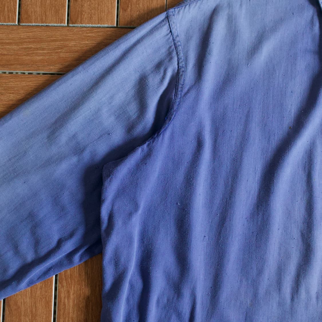 Vintage faded french work shirts 상품이미지3