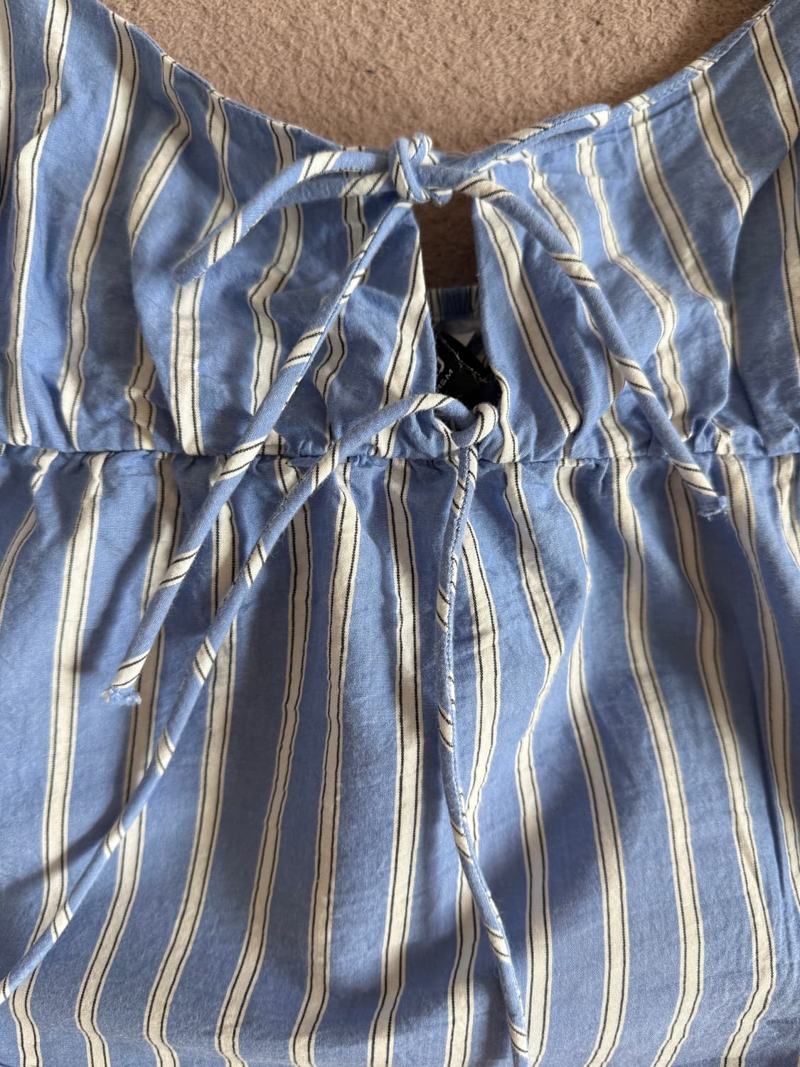 Zara 자라 스트라이프 탑 M 상품이미지3