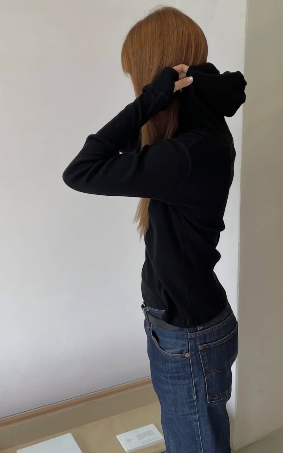 베이스레인지 하니파 후드티 블랙 (이번 시즌) 상품이미지2