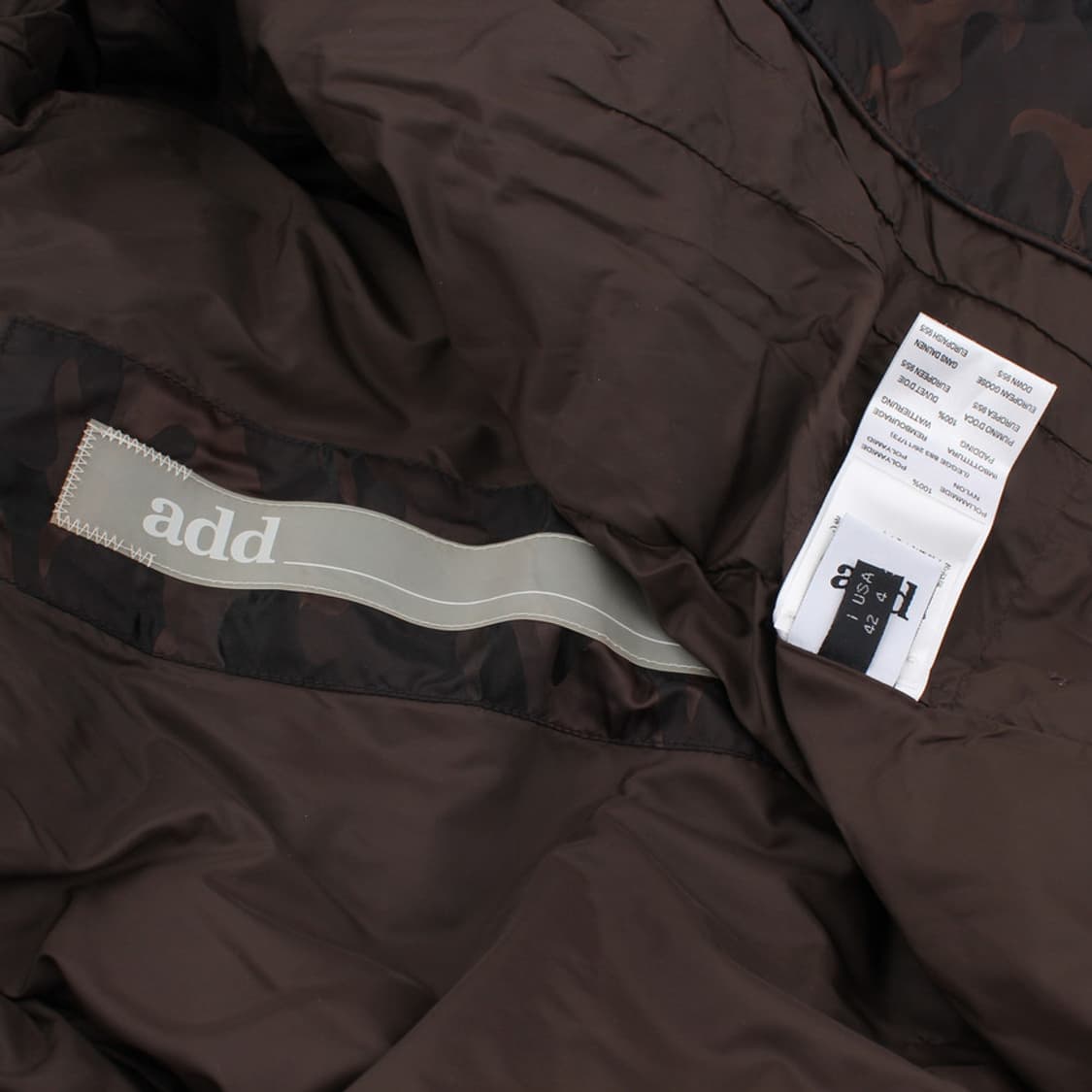 애드 카무플라쥬 프린팅 구스다운 패딩점퍼(42) 상품이미지4