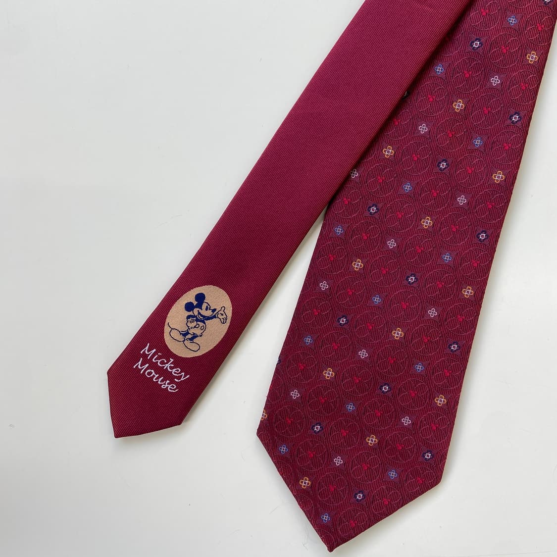 디즈니 캐릭터미키마우스 실크넥타이 상품이미지2