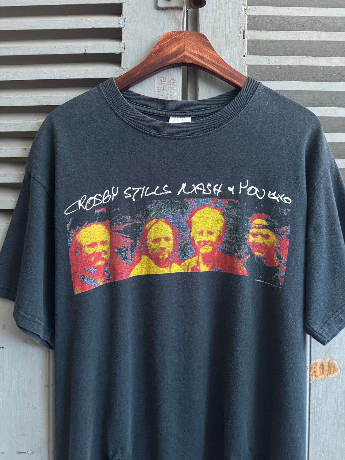 [L]Crosby Stills Nash&Young 밴드 티셔츠 상품이미지2