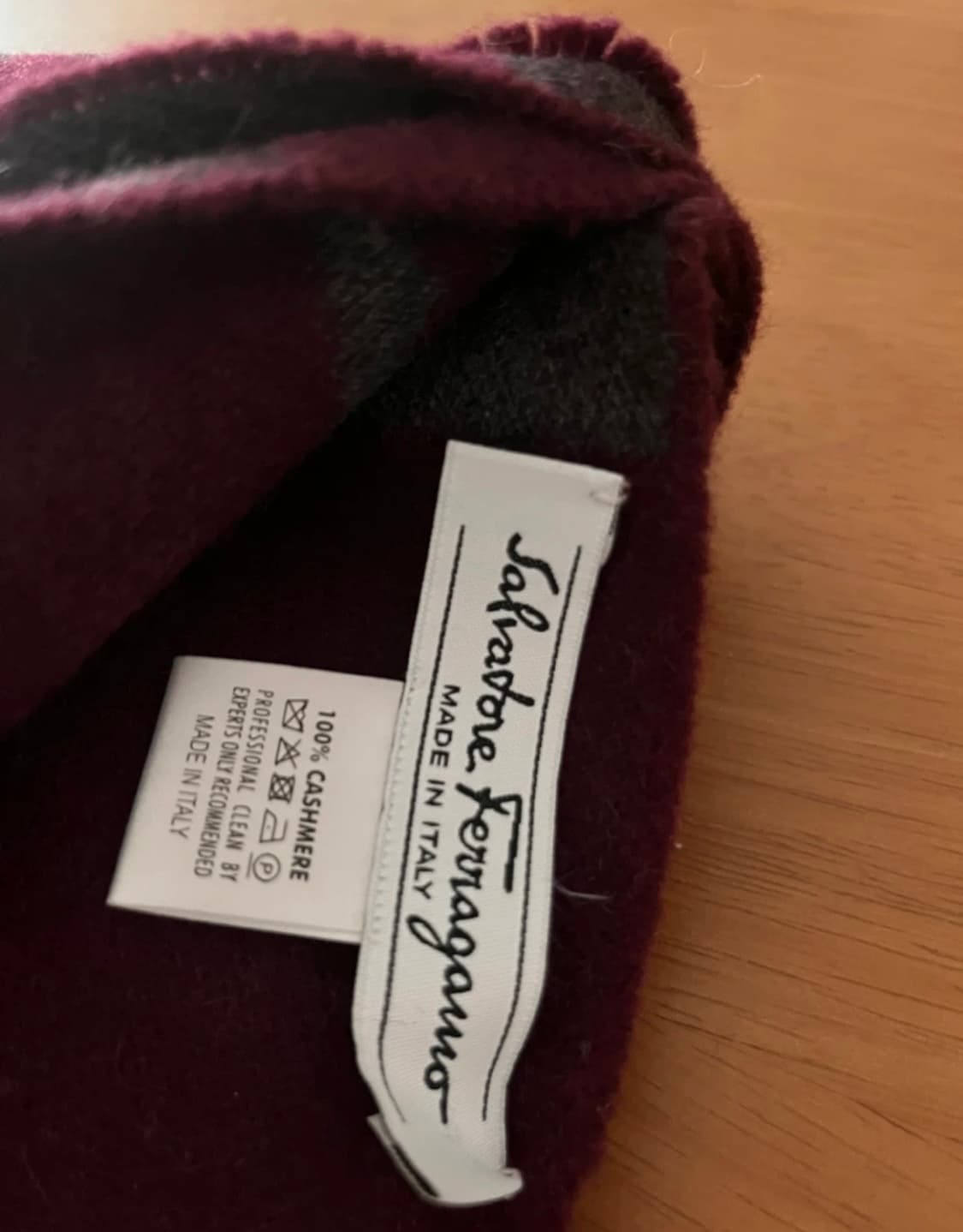 Ferragamo 페라가모 캐시미어 간치니 머플러 상품이미지2