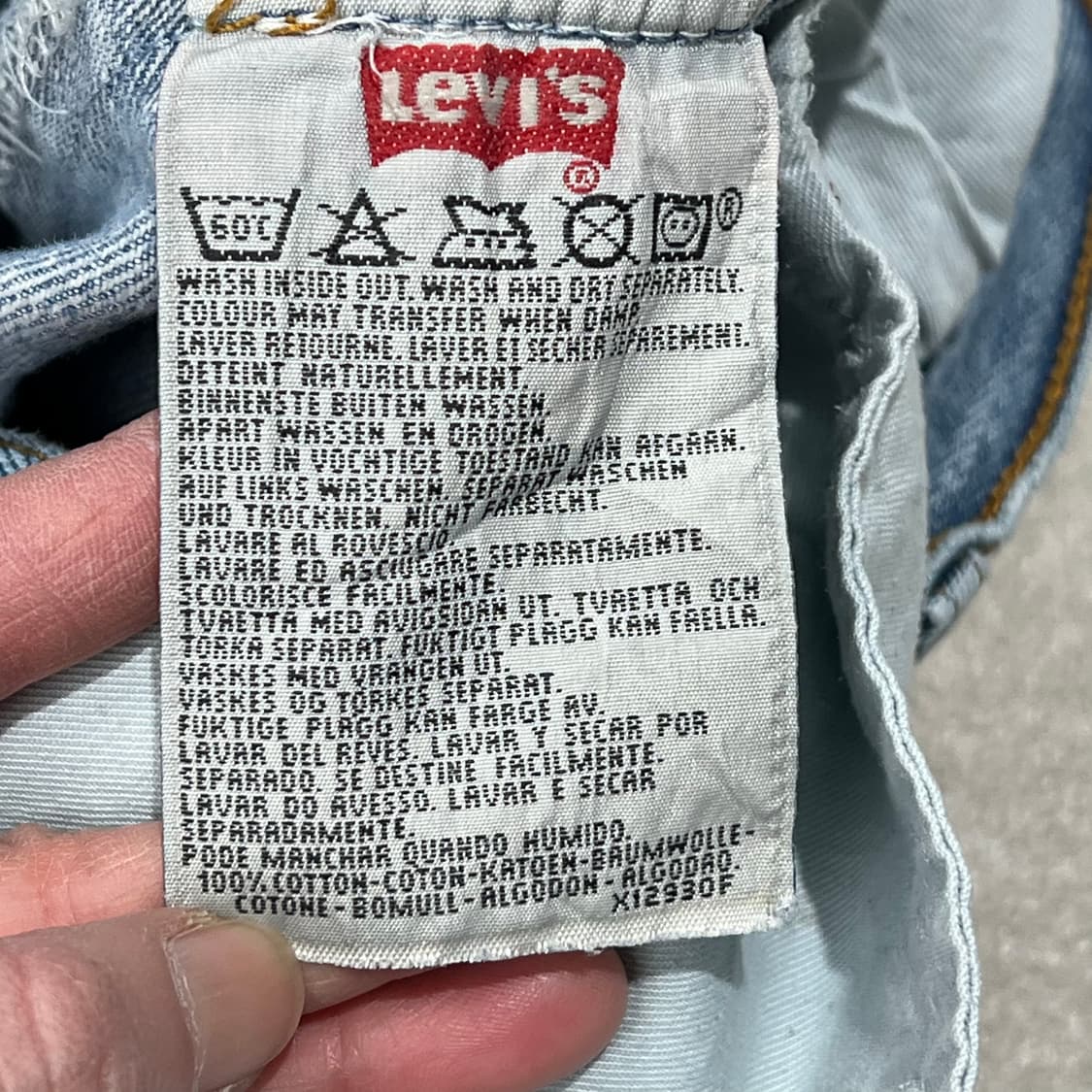 리바이스 501 데님팬츠 s08990 상품이미지7